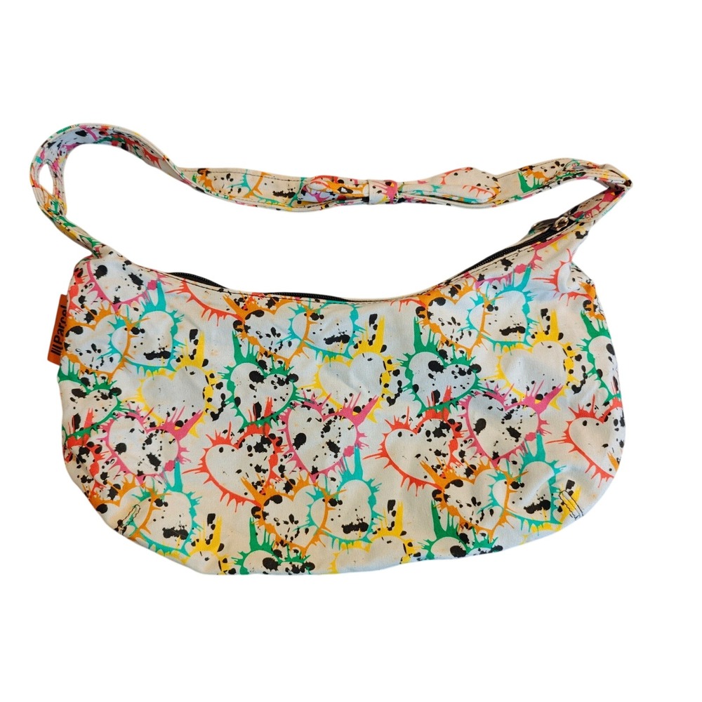 Ill Parcel Dalmatian Hearts‎ Print Shoulder Bag